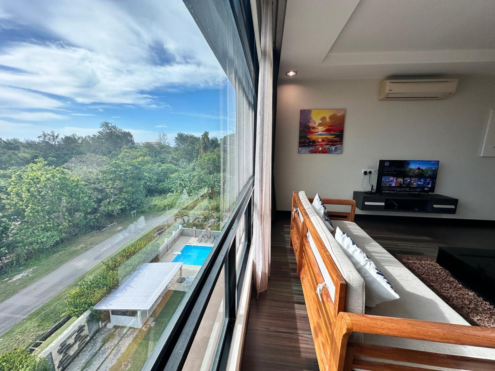 Aa Residen Luxury Condo Homestay 18Mins Walk Tanjung Aru Beach & Golf Course, Not Beach Side Resort 코타키나발루 외부 사진