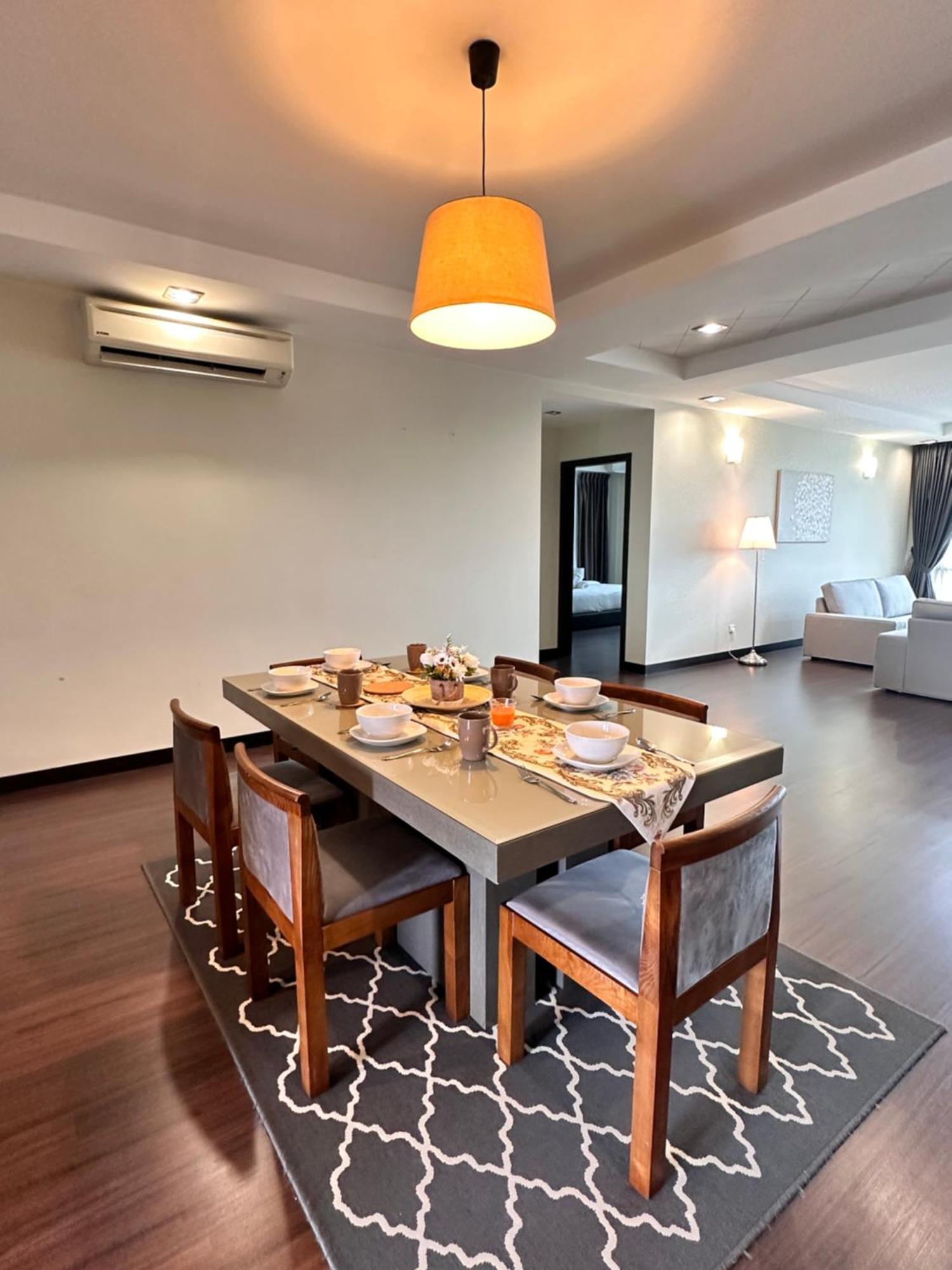Aa Residen Luxury Condo Homestay 18Mins Walk Tanjung Aru Beach & Golf Course, Not Beach Side Resort 코타키나발루 외부 사진